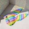 Colorful Rhinestones Masquerade Mask Long Bunnies Ear Mask For Men Women Halloween Masquerade Cosplay