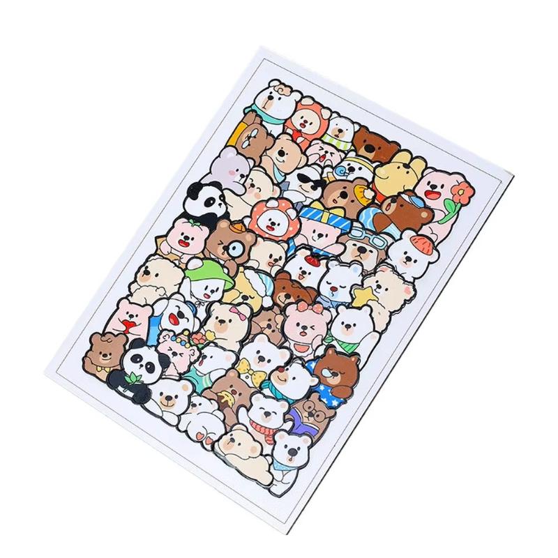 Irregular Wooden Jigsaw Puzzle Ocean Animal Pattern High Difficulty Brain Teaser Toy for Kids Early Development Learning Gift