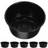 Mini Pudding Cup Carbon Steel Mold for Baking 24Pcs Black Kitchen Tool