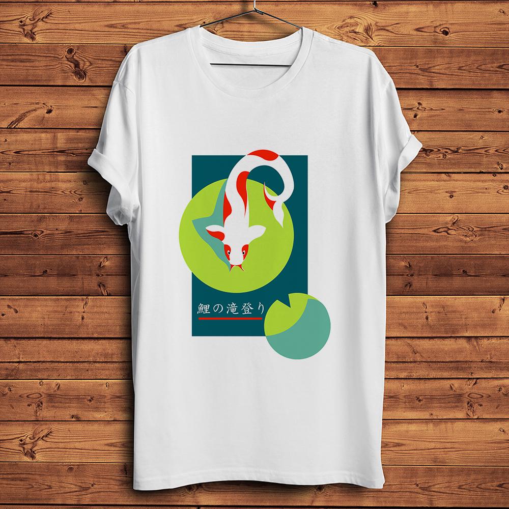 

Lucky Charm Cyprinus KOI Carpio Fish Funny Tshirt UnisexUnisex White Casual Short Sleeve Breathable T ShirtUnisex Streetwear Tee 4XL