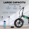Vélo Électrique Adulte EMOKO 20" Moteur 1000W Ebike Pliant 48V 18AH Vitesse Maximale 50Km/h 7 Vitesses Charge 120Kg EC20