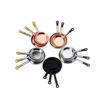Miniature Dollhouse 3-Piece Frying Pan Set, Long-Handled Model 52D226