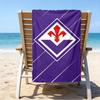 Fiorentina Football Club  Beach Towel - Soft, Absorbent Microfiber, Lightweight, Ideal for The Beach, Parties, Travel, Camping fan gifts