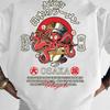 Nuova T-shirt Estiva da Uomo con Fantasia Polpo Trendy e alla Moda Versatile e Adatta per l'Uso Quotidiano Casual Cotone Puro