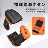 Tera Professional Wireless Barcode Scanner, 1D/2D QR Code Compatible, Bluetooth 2.4G Wireless, USB Wired Connection, Replaceable Battery, Power Switch