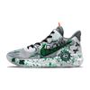 KD Trey 5 IX Cushioning, Wear Resistant Low Top Basketball Shoes Unisex Black Green Gray CW3402-011(Team409-)