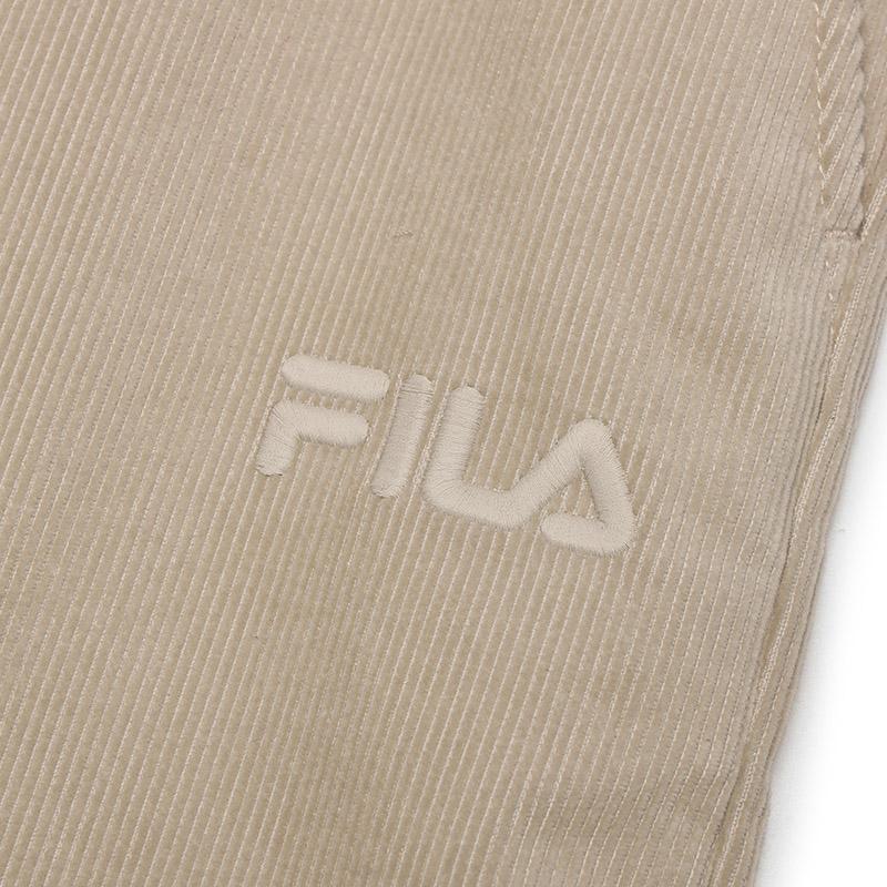 Fila Woven Simple Straight Casual Pants Men Bottoms Wheat F11M519805FBG