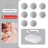Mushroom Cotton Anti-Run Quilt Clips - Invisible Duvet Cover Safety Buckles