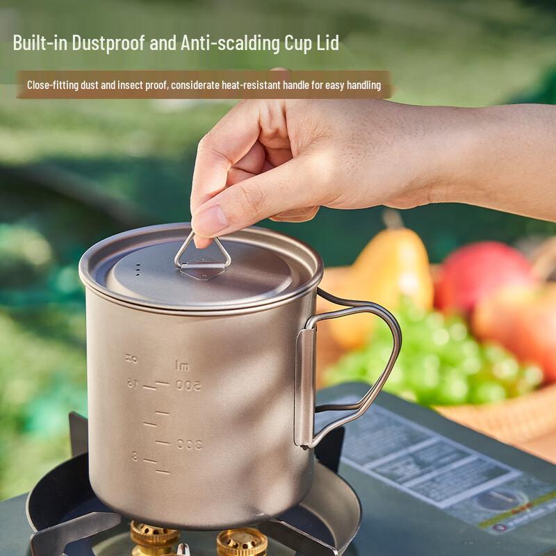 Jun Kai Wei Outdoor Titanium Camping Mug