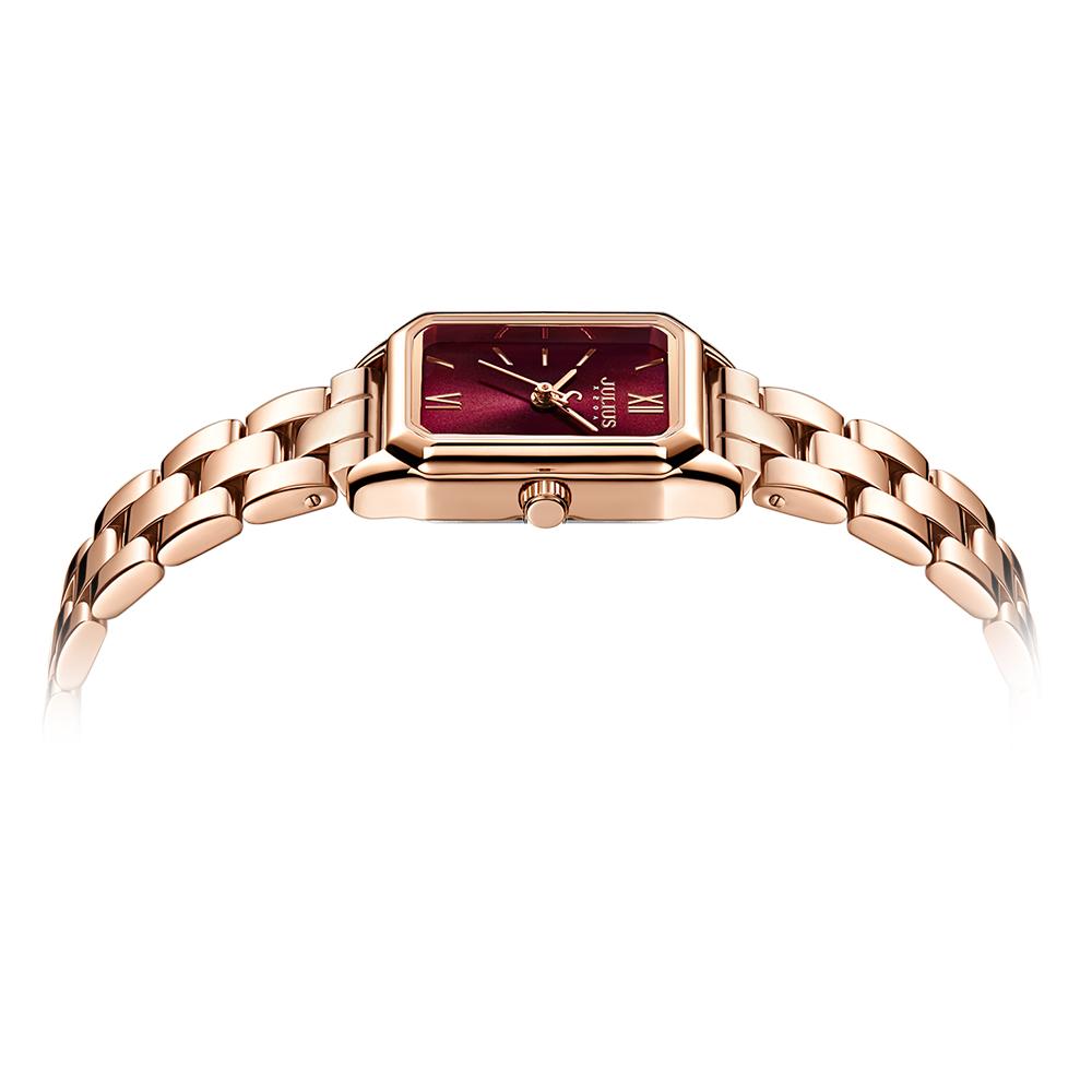 Jyullieoseu Ja-1320 Square Women'S Metal Watch