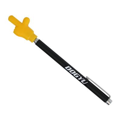 Caneta Apontadora de Dedo DOGYU, Amarela, Comprimento Máximo 660mm