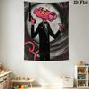 Pink leopard print Pattern Home Decor Tapestry, Wall Hanging, Decorative RV Wall Cloth.ZGT0914172