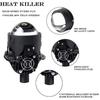 LED Light 12V Fog Lights Metal Projector Lens for 2.5 Inch HID Bi-xenon Fog Lamp Motorcycle Car Retrofit Use H4 H7 9005 HID