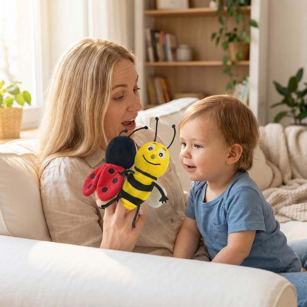 Educational Insect Series Puppets Role Play Butterfly Bee Puppets Interactive Learning