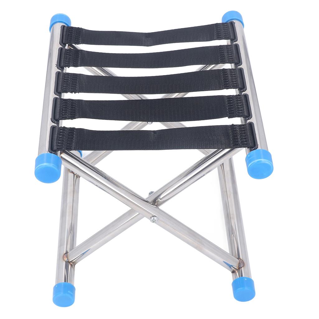 Folding Stool Outdoor Portable Heavu Duty 60kg Loading Capacity Camping Stool Seat for Fishing Type