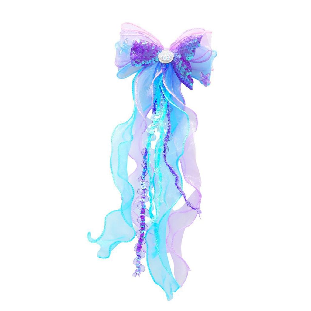 Cross-border foreign trade mermaid Ghnatygren mesh three-piece bikini children's swimsuit vacation beach CX53