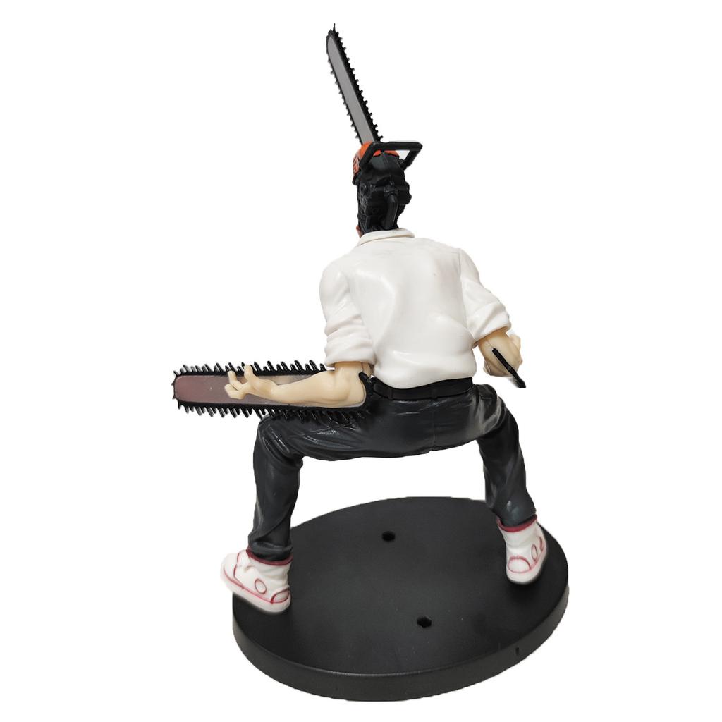 18cm Chainsaw Man Anime Figure Power Denji Action Figure PVC Chainsaw Man Denji Figurine Adult Collection Decor Model Dolls Toys