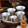 Nonstick Baking Cups Metal Aluminum Baking Form Mould Pastry Pudding Mold Decorating Tool Cookie Shot Pudding Tart Mold