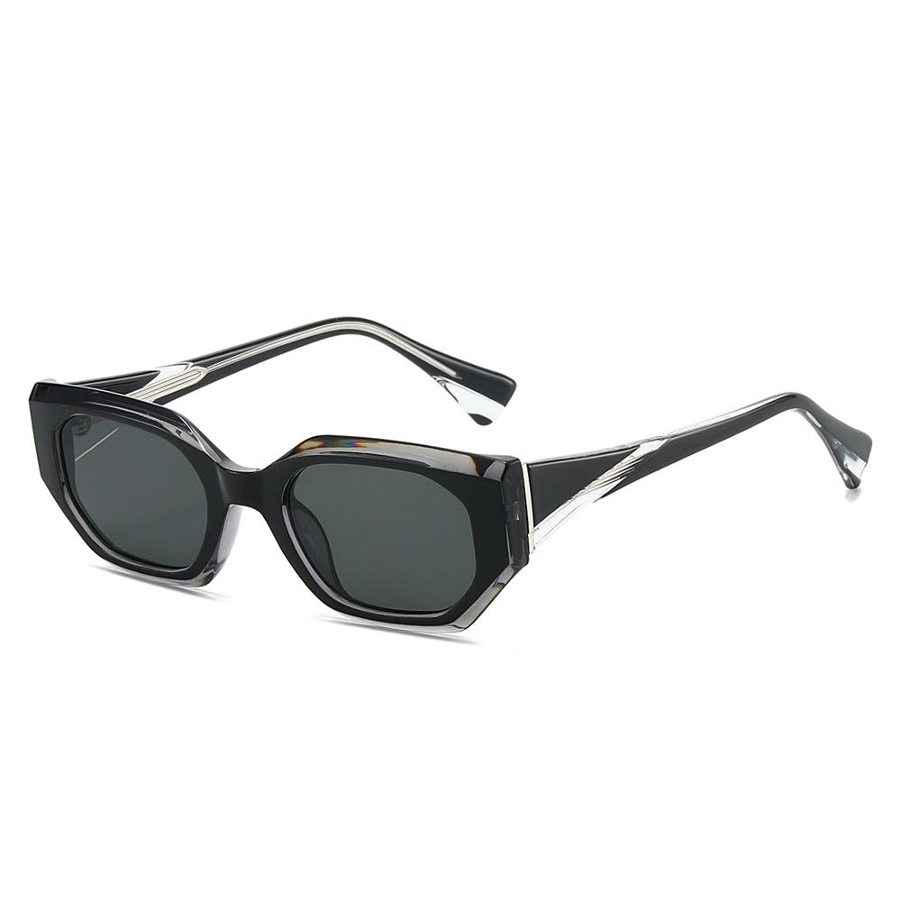 Personalized Polygon Frame Sunglasses Women Men Fashion Trends UV400 Decoration Eyeglasses Outdoor Driving Travel Sunglasses