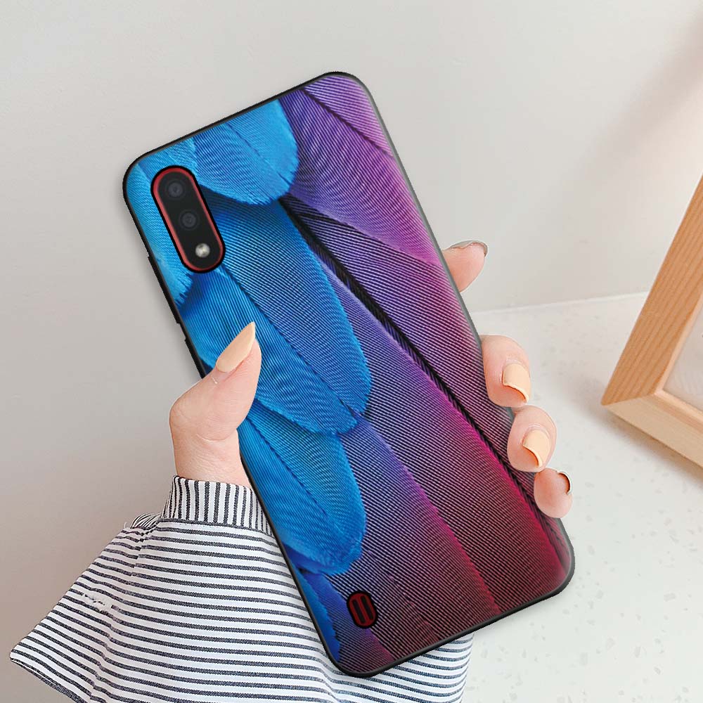 Case For Samsung Galaxy A01 Case A01 Bumper 5.7inch Soft Silicon Back Cover Phone Case For Samsung A01 GalaxyA01 A 01 A015 Coque