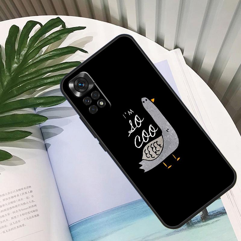 Pigeons Doves Bird Flock Animal Cover For Xiaomi Redmi Note 11 12 10 9 8 Pro Note 11S 10S 9S Redmi 10C 10A 9C 12C Back Case