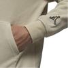 Jordan Sweatshirts Men's Khaki Hooded Moderate Regular (Unisex) Sweatshirts DV1572 206
