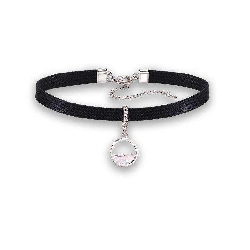 Choker Neckchain Collar Black Sexy Neckband Collar Chain Female Fashion Personality Street Fashion Jewelry