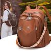 Lychee Pattern Backpack Single Shoulder Crossbody Dual-purpose Women's Backpack