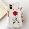 Beautiful Floral Phone Case For Samsung Galaxy A06 Soft Silicone Shockproof Cover For Samsung A06 5G 4G Cases Bumpers