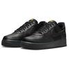 Nike Air Force 1 07 Black University Gold Men Sneakers Dark-Smoke-Grey FZ4617-001