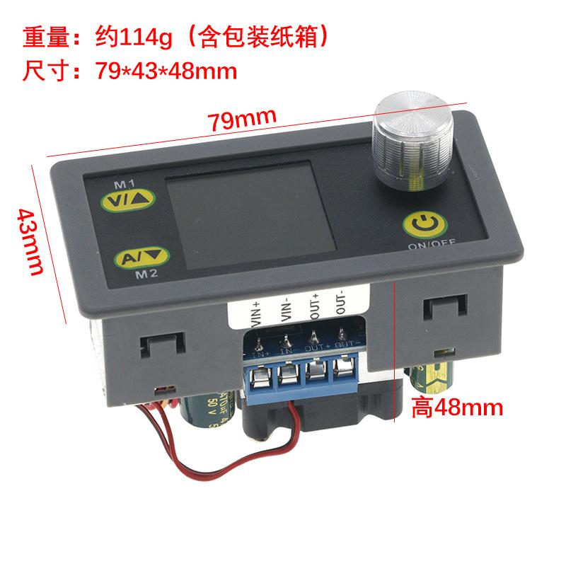 WZ3605E DC DC Buck Boost Converter CC CV 36V 5A Power Module Adjustable Regulated laboratory power supply Voltmeter ammeter