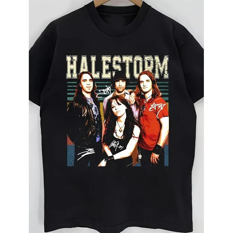 Camiseta Con Producto De Halestorm Band - O Members And Memb S разноцветный