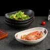 Japanese Style Oval Deep Serving Dish