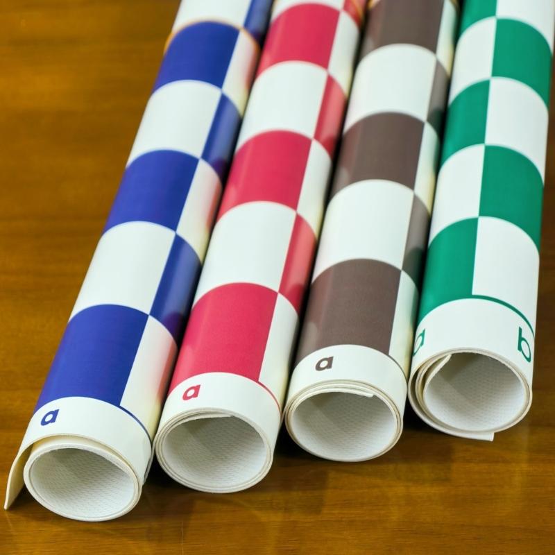 Scacchiera da Torneo in PU Leggera Portatile Arrotolabile Scacchiera Morbida Antiscivolo Tappetino per Scacchi da Viaggio Universale