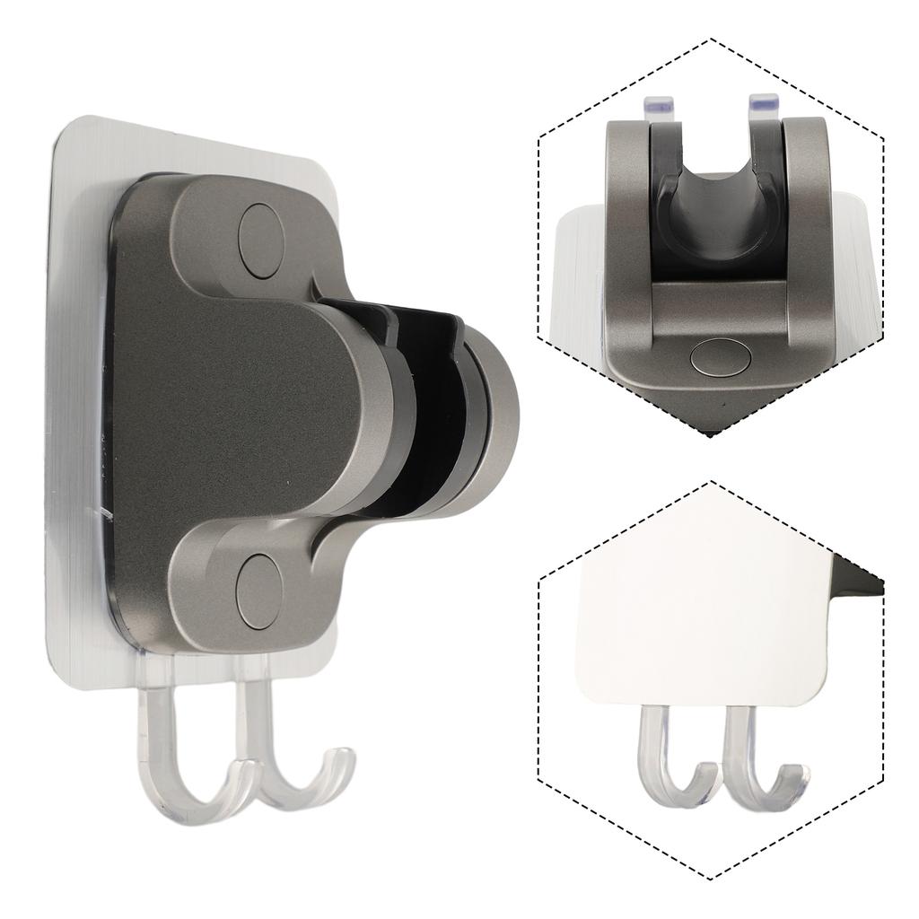 Adjustable No Punch Shower Head Bracket Adjustable