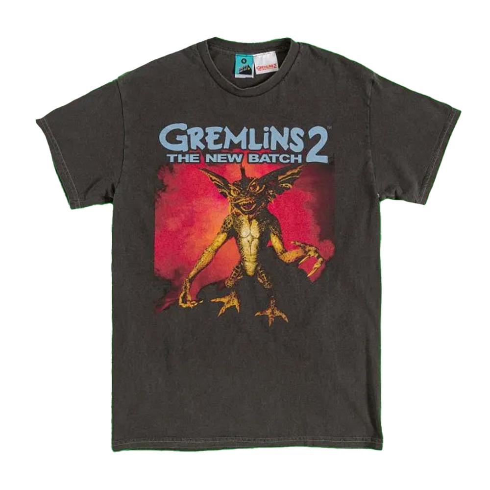 Gremlins 2 Unisex Adult Stripe Vintage Washed T-Shirt