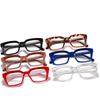Square Anti Blue Light Reading Glasses Classic Transparent Far Sight Eyewear for Men Women Computer Glasses