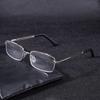 Classic Reading Eyeglasses Metal Frame Men Anti Blue Light Business Presbyopic Eyeglasses Optical Eyewear Vision Care +7.5+1.00+1.50