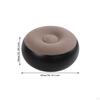 Inflatable Flocking Stool Camping Chair Lightweight Portable Ottoman for Patio Outdoor