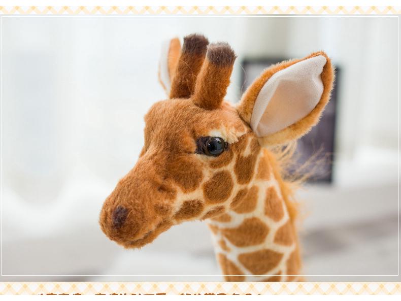 Giraffe & Sika Deer Plush Dolls: Adorable Photography Props and Surprise Gifts for Kids