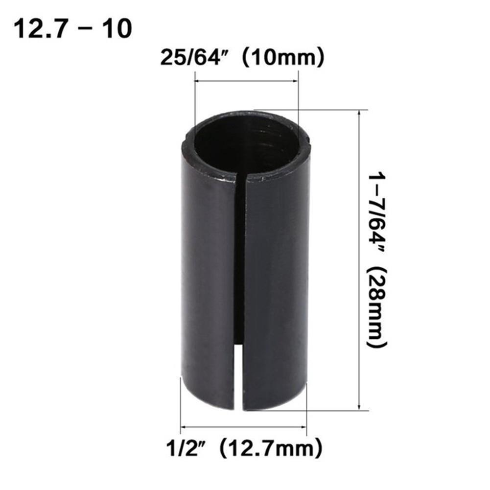 12mm auf 8mm Spannzangen-Adapter Schaftreduzierer Reduzierbit CNC-Spindel Oberfräswerkzeug