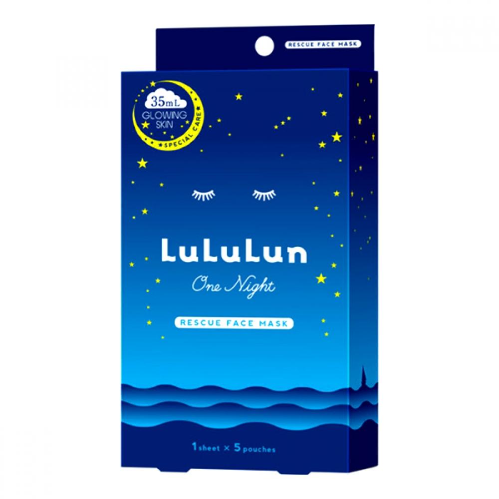 

Доктор. Лулулулун Ко. ООО. Lululun One Night R Прозрачная пленка 5 листов