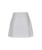 LAUV Out Pocket Pleated Skirt_White