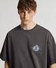 Nyuballanseu Nbneg3A113 / Uni Archive Pace Circle Short Sleeve T-Shirt (Charcoal)