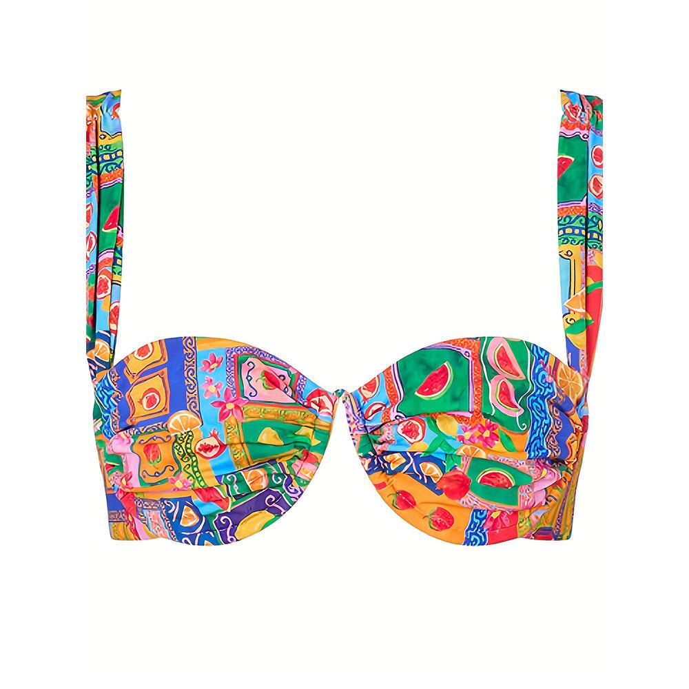 High Waist Halter Tie-Up Bikini: European & American Style Sexy Backless Swimsuit