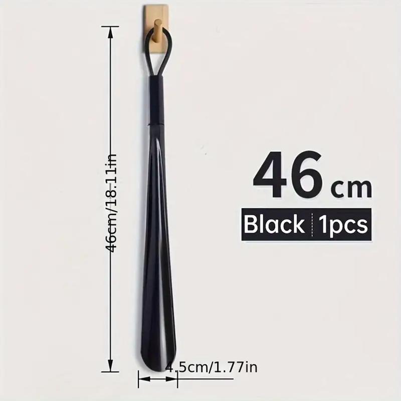 Hangable large shoehorn Color plastic shoehorn Shoe wearer Shoe lifter Shoe pump