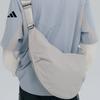 New Adidas Recycled Polyamide Shoulder Bag, Crossbody Bag Regular Unisex Light Gray JZ0576