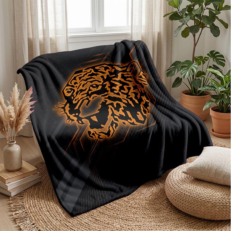 Coperta in Pile Flannel Hull FC Coperta Calda e Accogliente per Divano Letto Viaggio Uso in Tutte le Stagioni