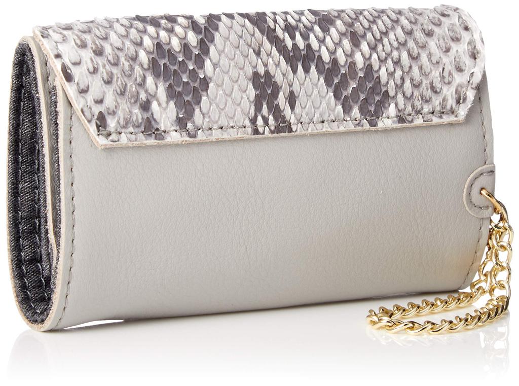 Perke Diamond Python X Leather Mask Case (Web Exclusive) 08-06-03590 Women's GRY