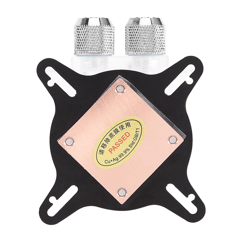 Computer GPU Cooling Water Block Cooler Kit Red Copper Base for Graphics Processing Unit